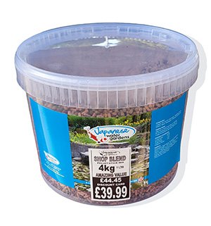 Shop Blend Koi Food. 4kg